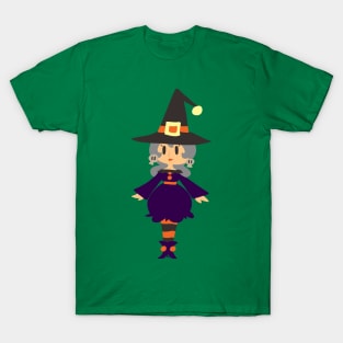 Cute Witch with Silver Hair T-Shirt